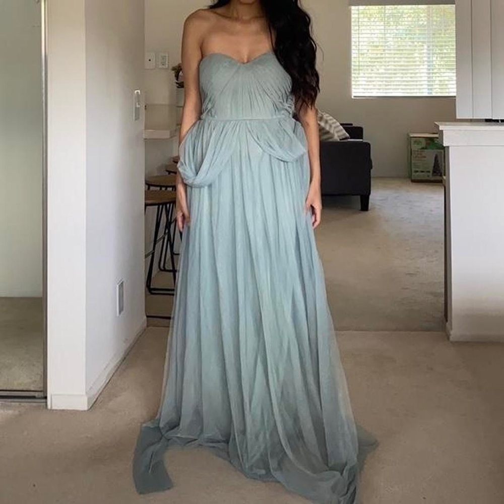 Bridesmaid Sage green dress